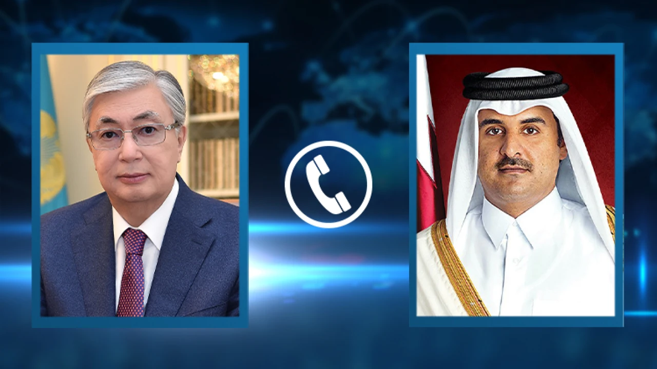 President Kassym-Jomart Tokayev had a telephone conversation with Amir of the State of Qatar Sheikh Tamim bin Hamad Al Thani 