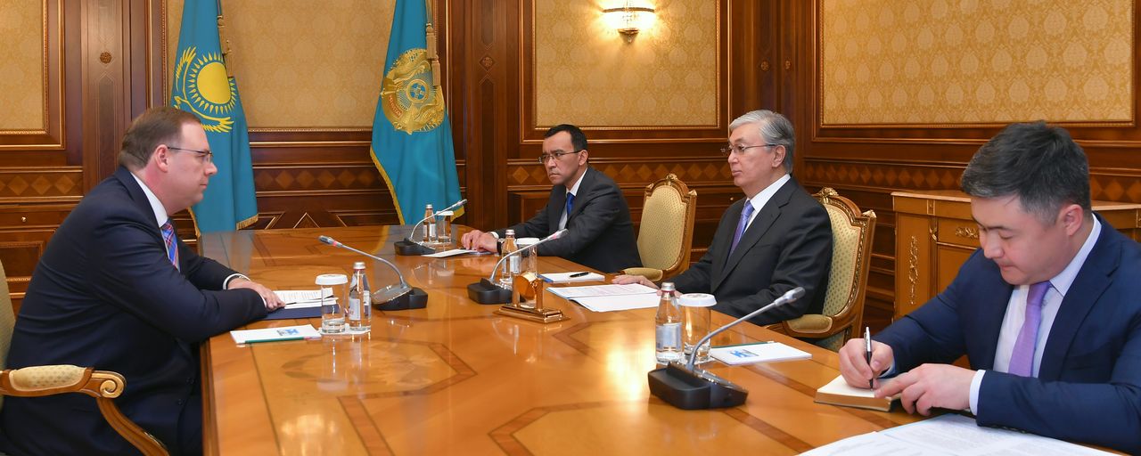 Kassym-Jomart Tokayev received Thomas Helm, Director of the Representative of the Konrad Adenauer Foundation in Kazakhstan