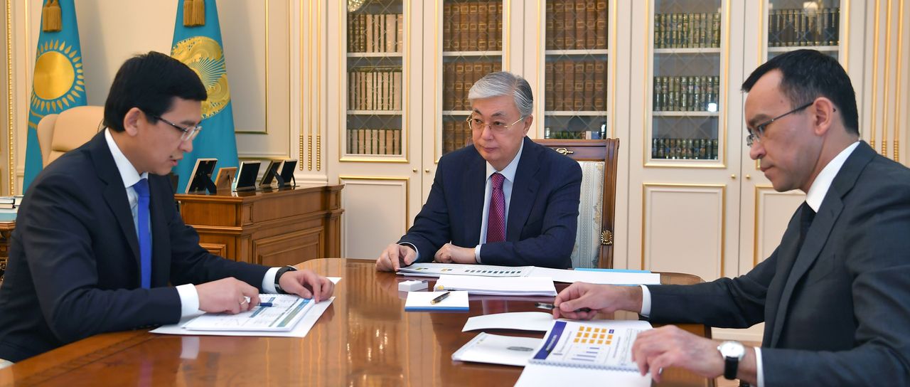 The Head of State receives Minister of Education and Science Askhat Aimagambetov