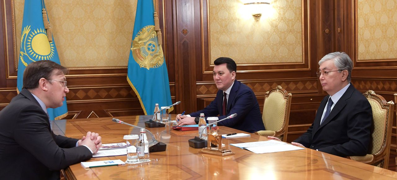 The Head of State receives Mikhail Dorofeyev, the Member of the National Council of Public Trust