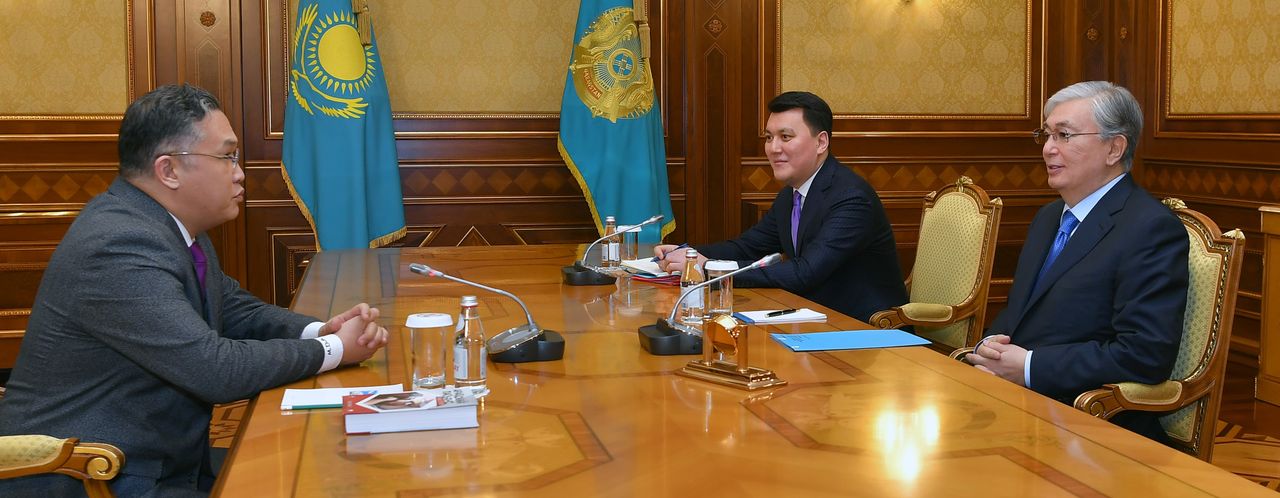 The Head of State receives a member of the National Council of Public Trust, political scientist Rassul Zhumaly