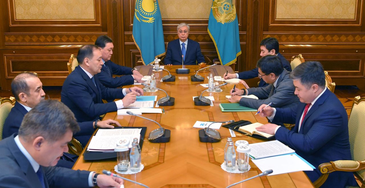 President Kassym-Jomart Tokayev held a meeting with the heads of a number of state bodies