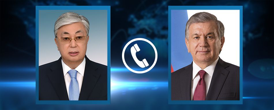 Kassym-Jomart Tokayev had a telephone conversation with President of Uzbekistan Shavkat Mirziyoyev