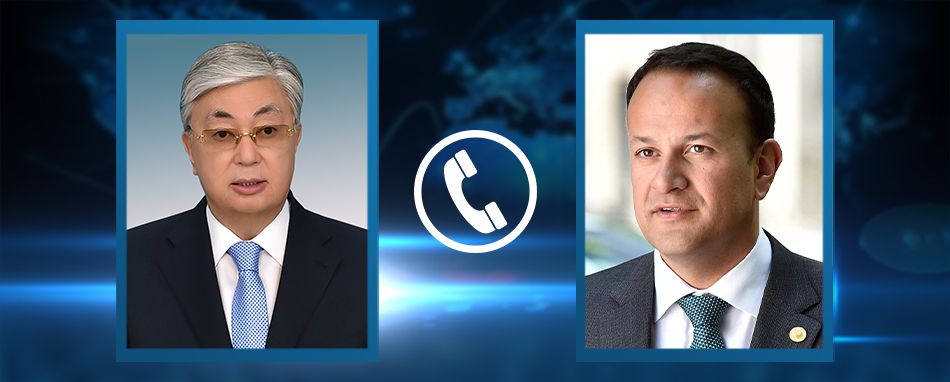 President Kassym-Jomart Tokayev had a telephone conversation with Prime Minister of Ireland Leo Varadkar