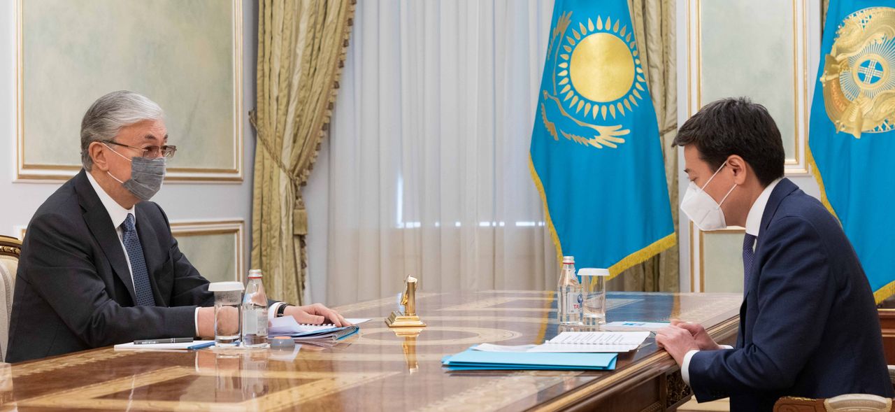 The President receives Minister of Justice Marat Beketayev