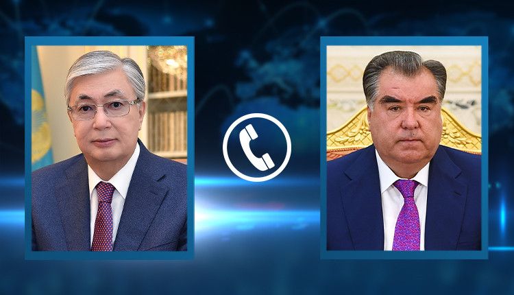 President Kassym-Jomart Tokayev had a telephone conversation with President Emomali Rahmon of Tajikistan