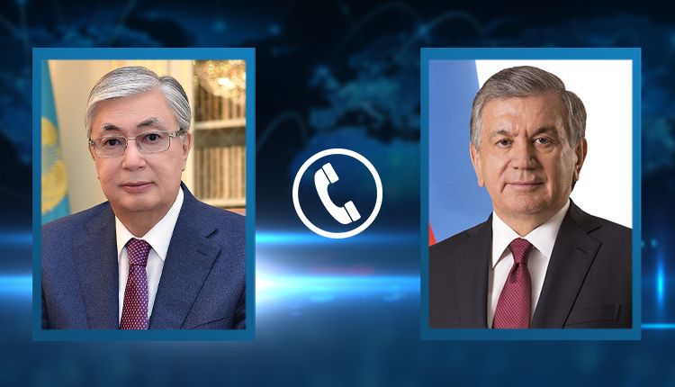 Kassym-Jomart Tokayev had a telephone conversation with President Shavkat Mirziyoyev of Uzbekistan