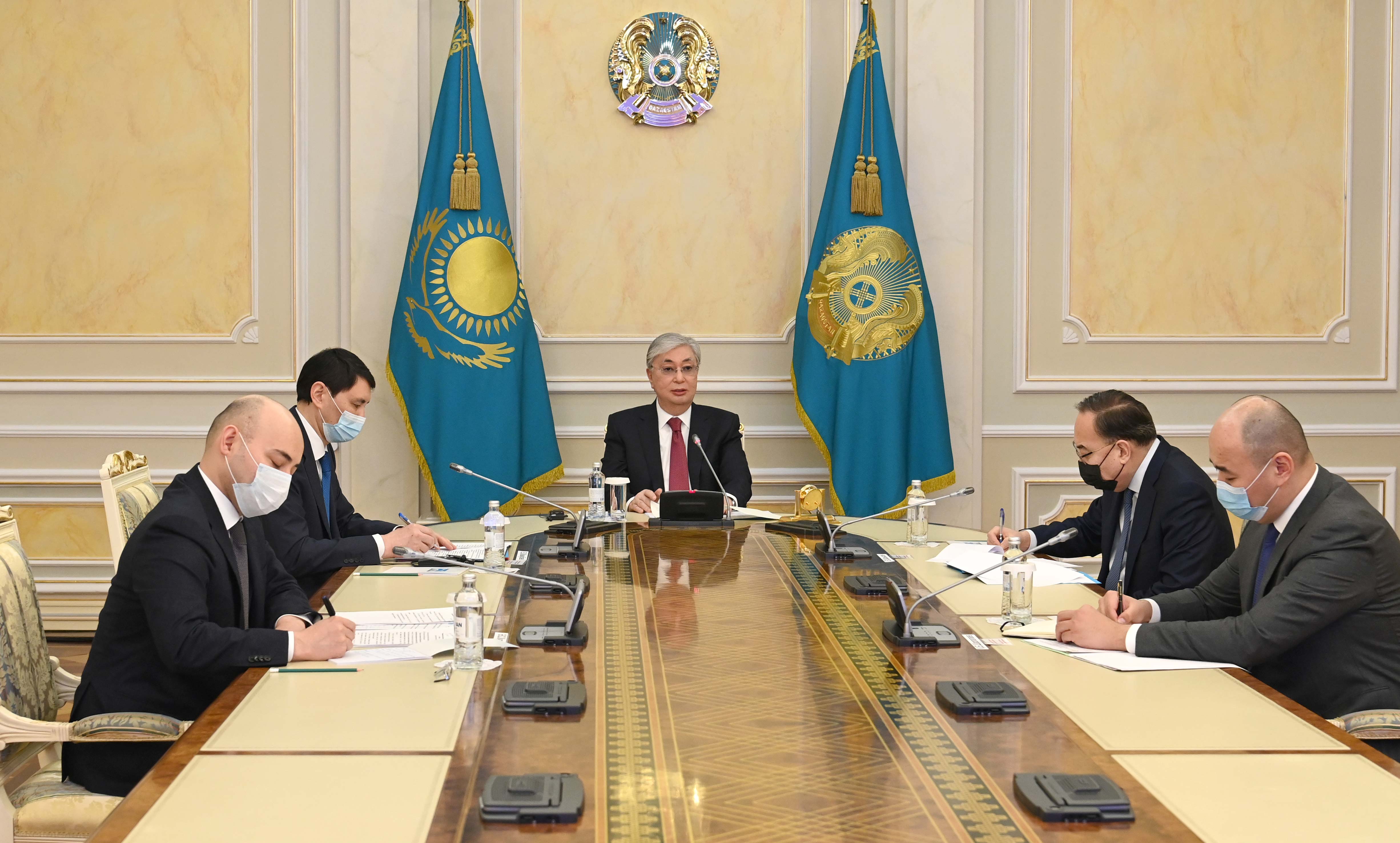 Kassym-Jomart Tokayev holds meeting with President of the European Bank for Reconstruction and Development Odile Renaud-Basso