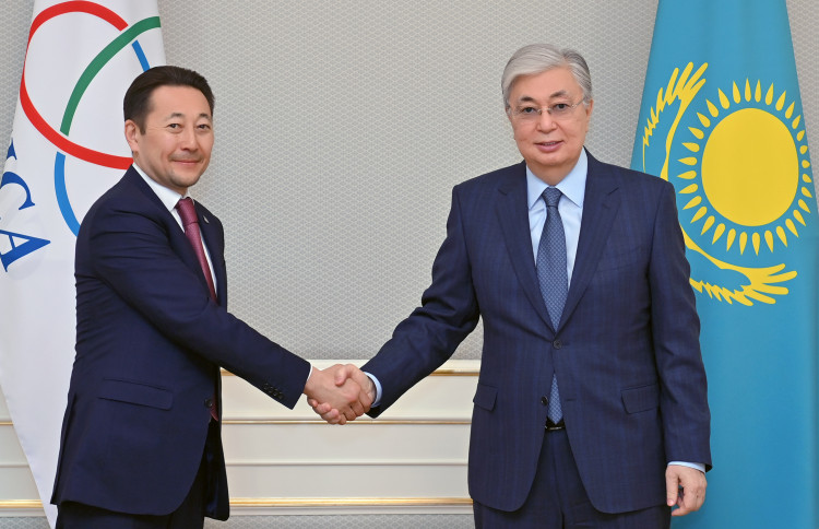 President Kassym-Jomart Tokayev receives Executive Director of the CICA Secretariat Kairat Sarybay