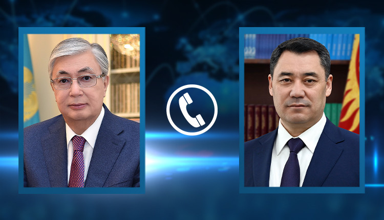 President Kassym-Jomart Tokayev had a telephone conversation with President Sadyr Japarov of Kyrgyzstan