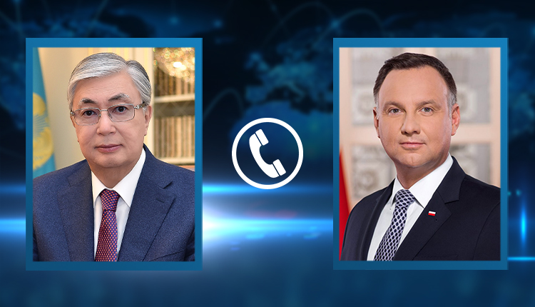 Kassym-Jomart Tokayev had a telephone conversation with President Andrzej Duda of Poland