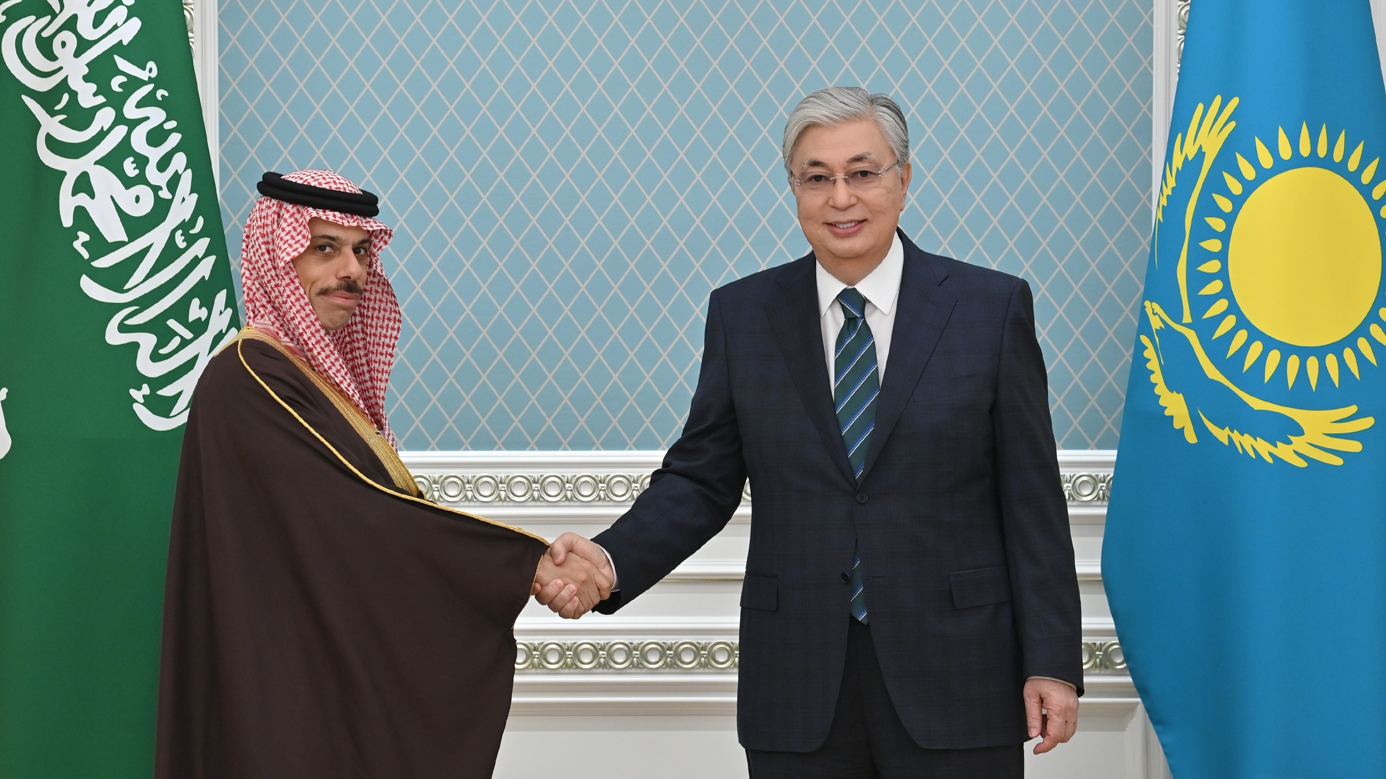 Kazakhstan President receives Saudi Arabian Foreign Minister