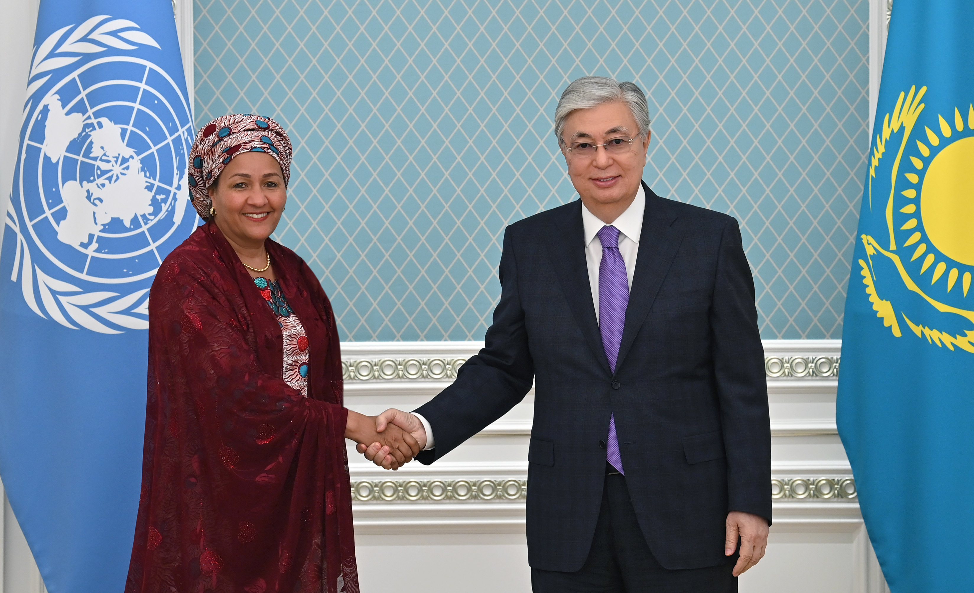 Kazakhstan President receives Deputy Secretary-General of the United Nations