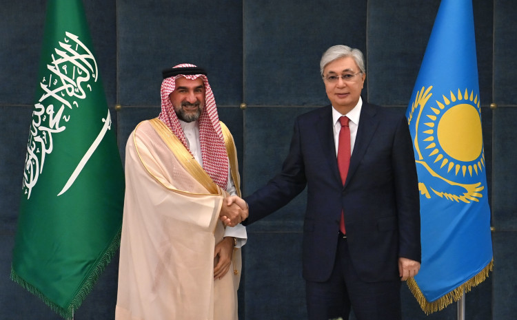 President Kassym-Jomart Tokayev held a meeting with Yasir Al-Rumayyan, Governor of Saudi Arabia's Public Investment Fund